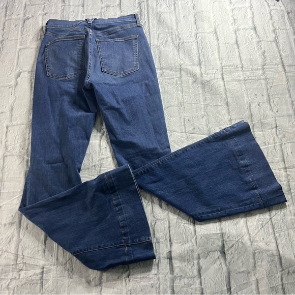 Veronica Beard Sheridan Exaggerated Flare High Rise Jeans Airway - Picture 9 of 10